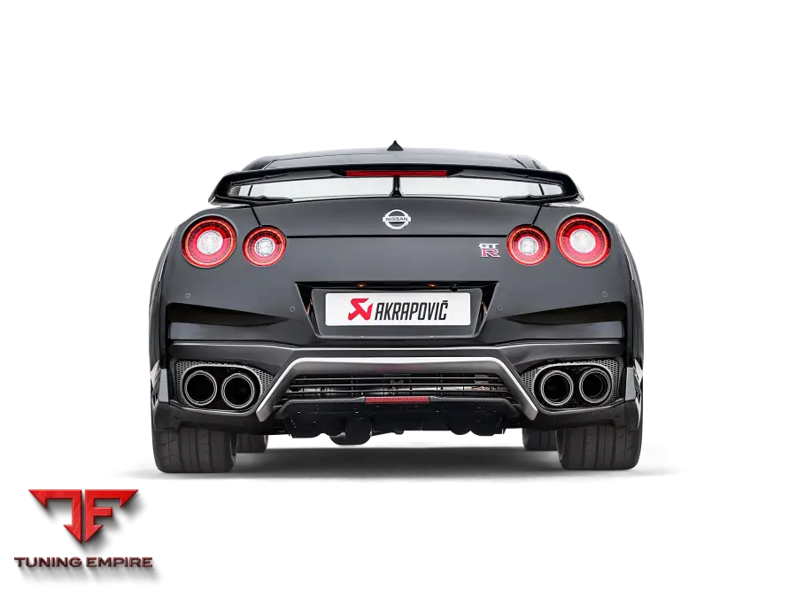 AKRAPOVIC NISSAN GT-R EXHAUST SYSTEM