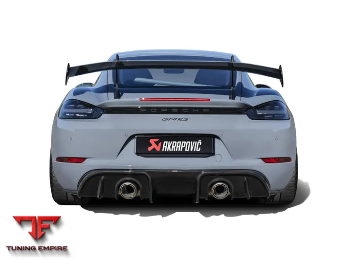 AKRAPOVIC PORSCHE 718 CAYMAN GT4 RS / SPYDER RS EXHAUST SYSTEM