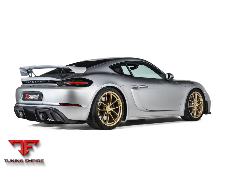 AKRAPOVIC PORSCHE 718 CAYMAN GT4 / SPYDER EXHAUST SYSTEM