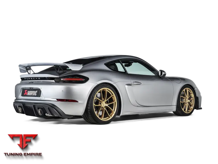 AKRAPOVIC PORSCHE 718 CAYMAN GT4 / SPYDER EXHAUST SYSTEM