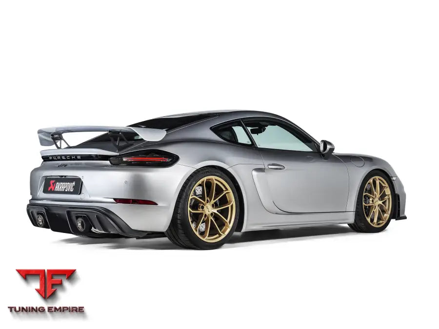 AKRAPOVIC PORSCHE 718 CAYMAN GT4 / SPYDER EXHAUST SYSTEM