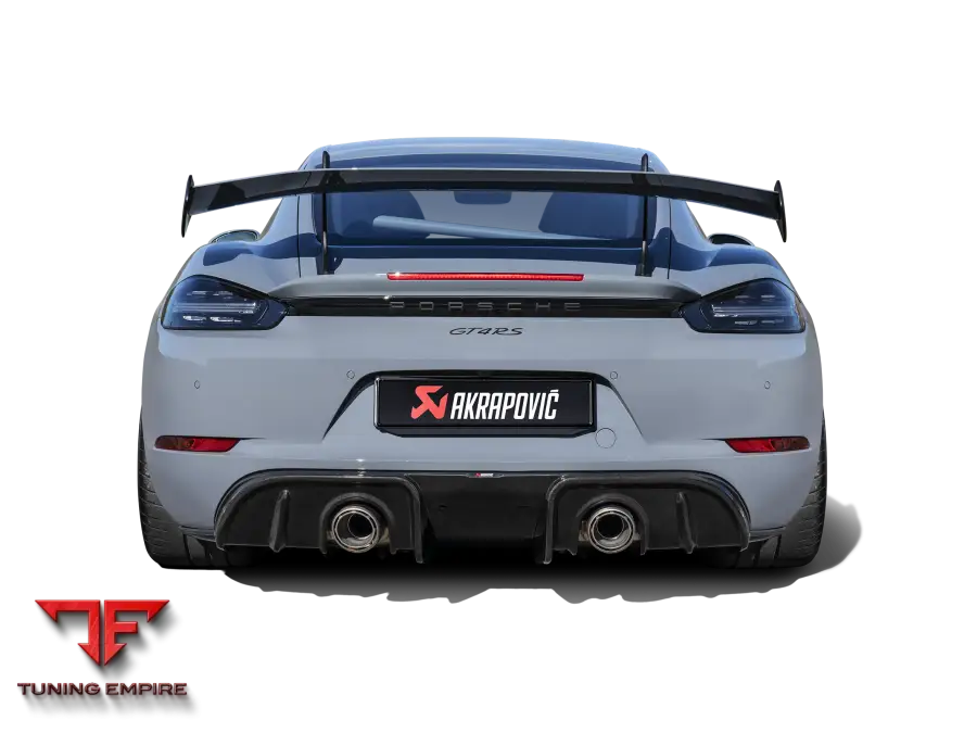 AKRAPOVIC PORSCHE 718 CAYMAN GTS 4.0 / BOXSTER GTS 4.0 EXHAUST SYSTEM