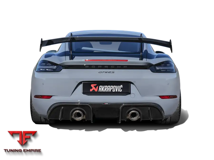 AKRAPOVIC PORSCHE 718 CAYMAN GTS 4.0 / BOXSTER GTS 4.0 EXHAUST SYSTEM