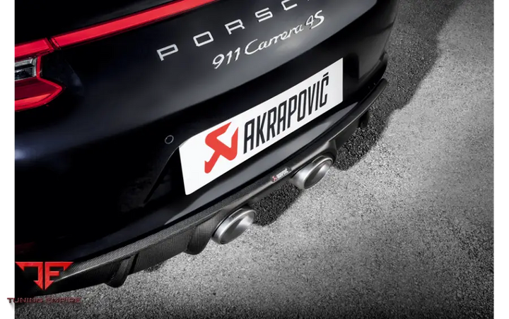 AKRAPOVIC PORSCHE 911 CARRERA / CABRIOLET / TARGA /S/4/4S/GTS (991.2) EXHAUST SYSTEM