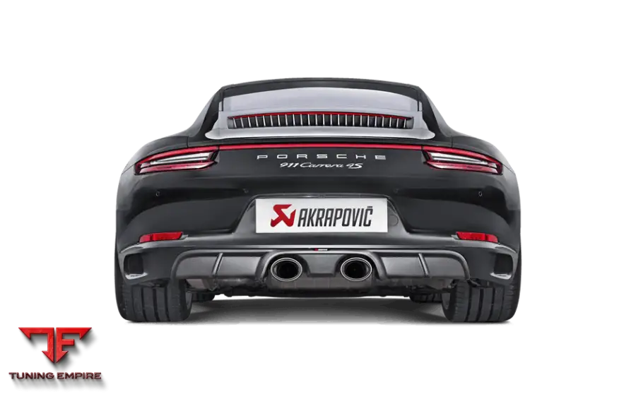 AKRAPOVIC PORSCHE 911 CARRERA / CABRIOLET / TARGA /S/4/4S/GTS (991.2) EXHAUST SYSTEM