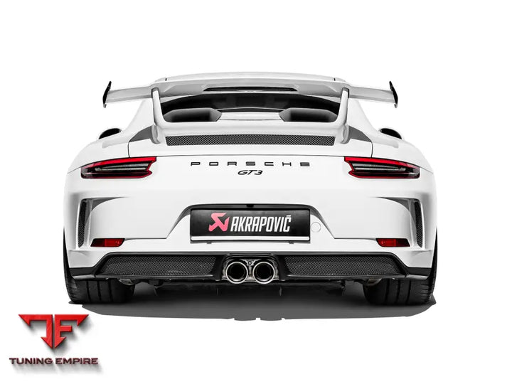 AKRAPOVIC PORSCHE 911 GT3 / GT3 TOURING (991.2) EXHAUST SYSTEM