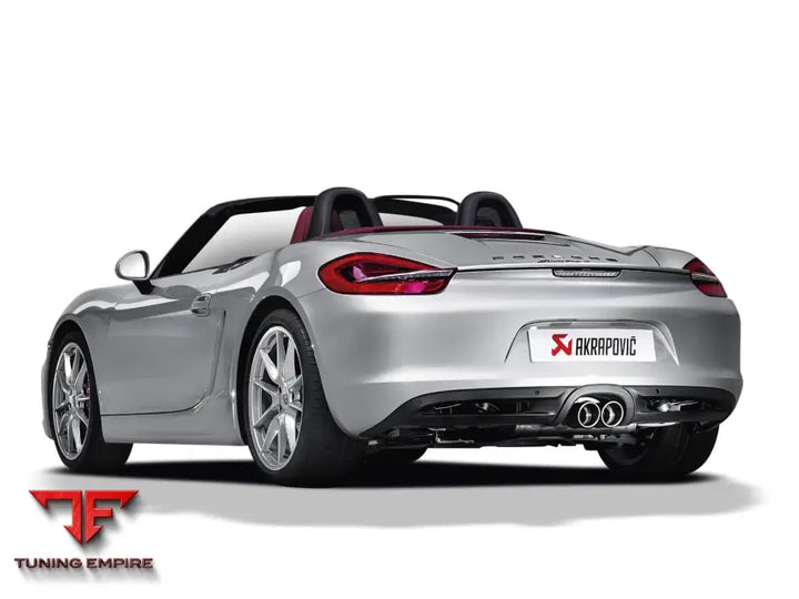AKRAPOVIC PORSCHE BOXSTER GTS (981) EXHAUST SYSTEM