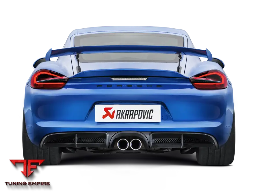 AKRAPOVIC PORSCHE CAYMAN GT4 (981) EXHAUST SYSTEM