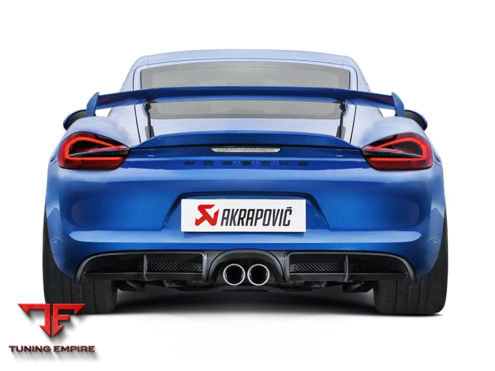 AKRAPOVIC PORSCHE CAYMAN GT4 (981) EXHAUST SYSTEM
