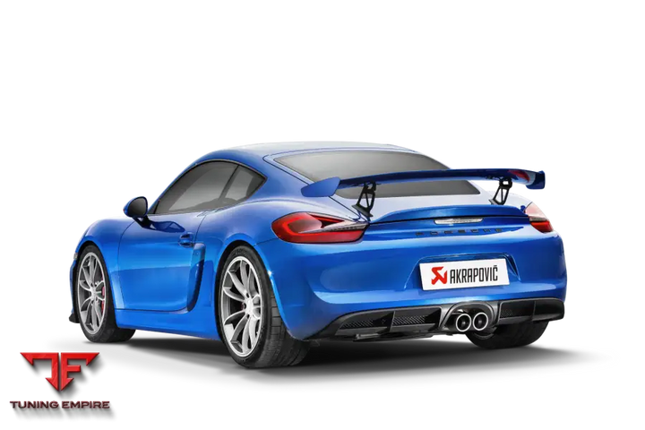 AKRAPOVIC PORSCHE CAYMAN GT4 (981) EXHAUST SYSTEM
