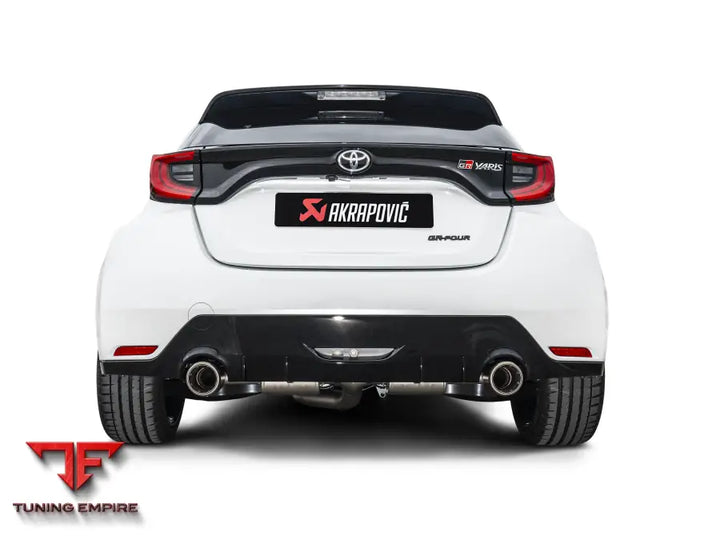 AKRAPOVIC TOYOTA GR / GRMN YARIS EXHAUST SYSTEM