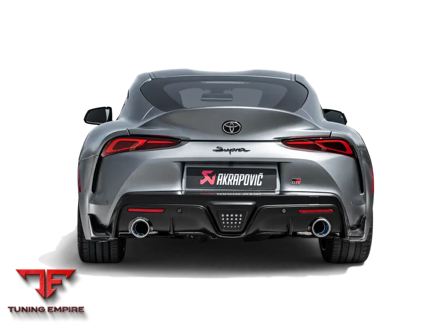 AKRAPOVIC TOYOTA SUPRA (A90) EXHAUST SYSTEM
