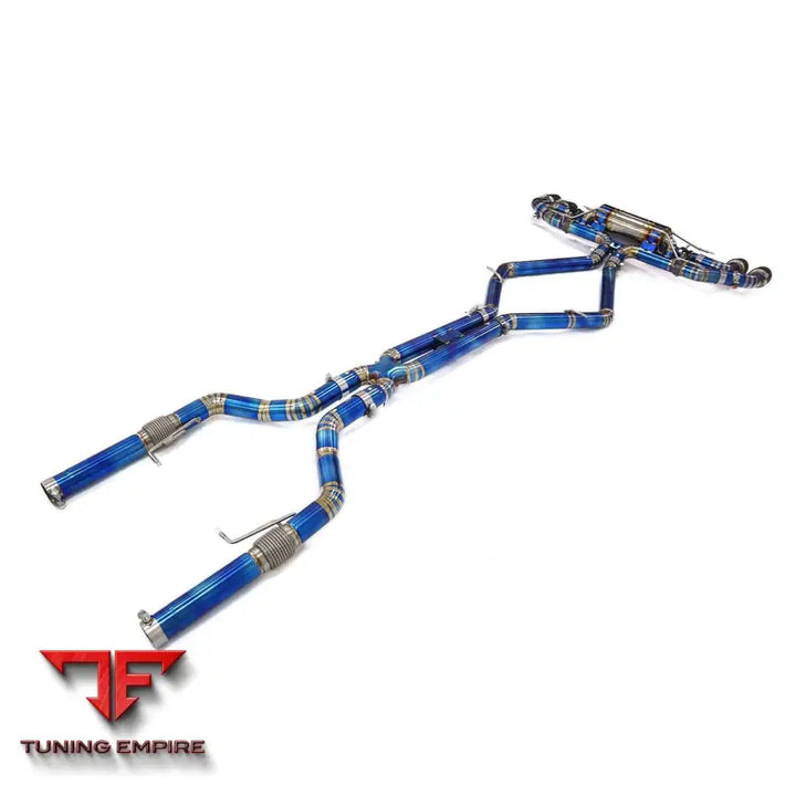 ALFA ROMEO GIULIA 2.9T TITANIUM CATBACK EXHAUST WITH MUFFLER VALVE