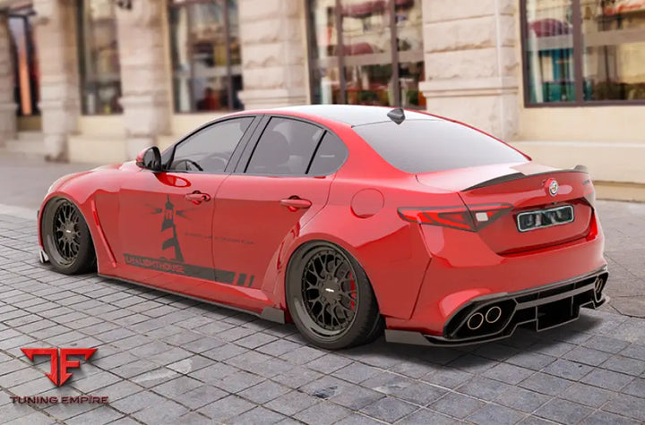 ALFA ROMEO GIULIA CARBON FIBER BODY KIT PARTS