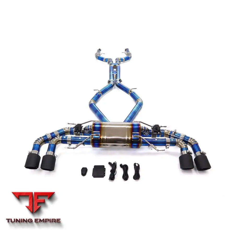 ALFA ROMEO GIULIA QUADRIFOGLIO 2.9L TITANIUM CATBACK EXHAUST