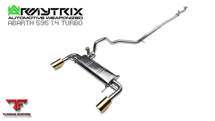 ARMYTRIX Abarth 595 exhaust detail