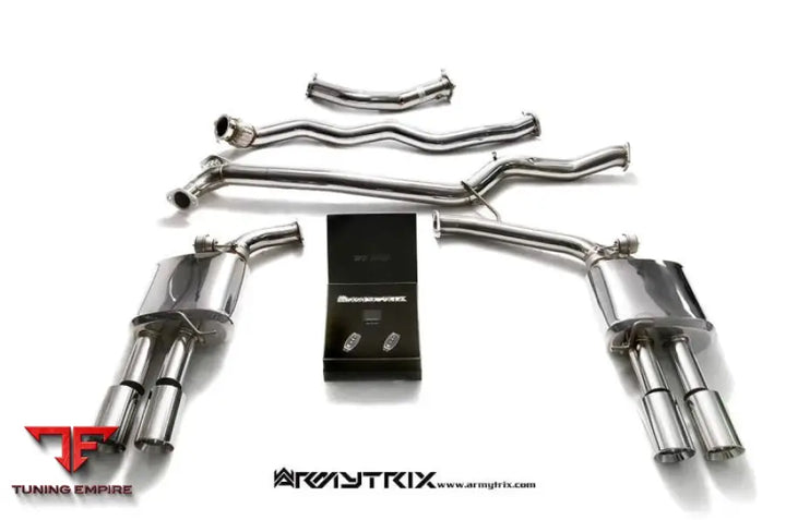 ARMYTRIX AUDI A4 B8 1.8 TFSI SEDAN/AVANT (2008-2015) VALVETRONIC EXHAUST SYSTEM