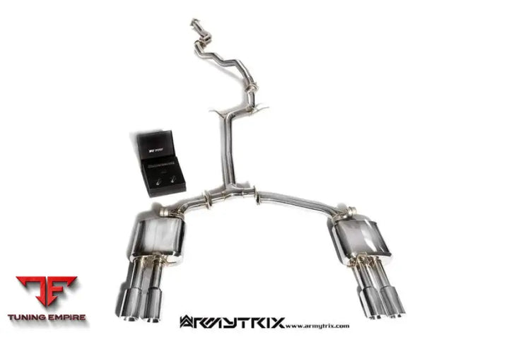 ARMYTRIX AUDI A4 B8 1.8 TFSI SEDAN/AVANT (2008-2015) VALVETRONIC EXHAUST SYSTEM