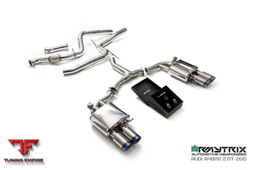 ARMYTRIX AUDI A4 B9 2.0 TFSI SEDAN/AVANT (2WD) (2016-PRESENT) VALVETRONIC EXHAUST SYSTEM