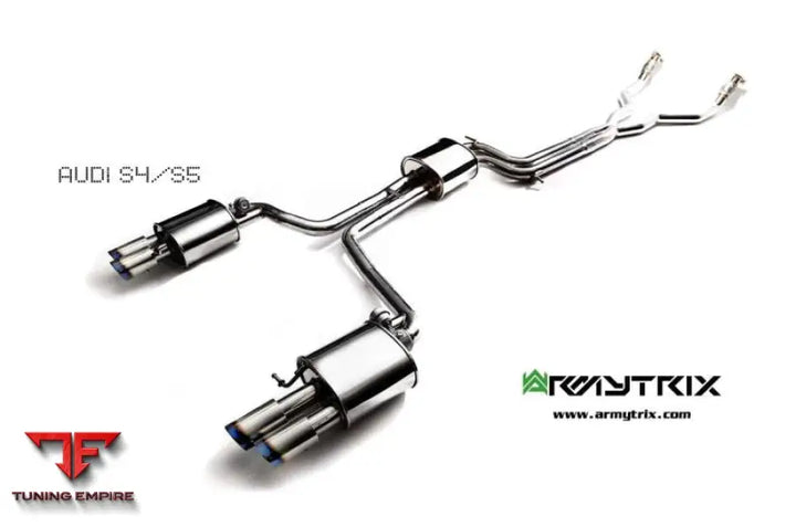 ARMYTRIX AUDI A5 B8 3.0 TFSI SPORTBACK (2011-2015) VALVETRONIC EXHAUST SYSTEM