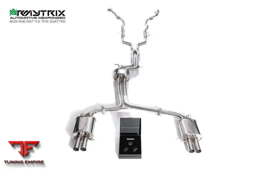 ARMYTRIX ARMYTRIX AUDI S6 C7 4.0 V8 TWIN TURBO (2012-2018) VALVETRONIC EXHAUST SYSTEM