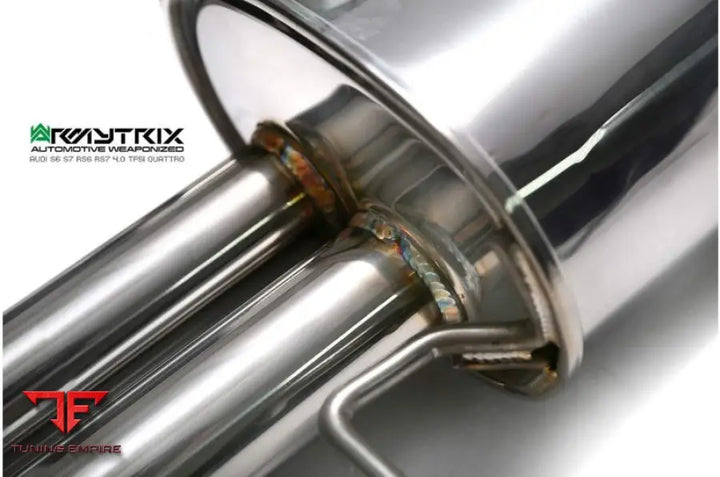 ARMYTRIX ARMYTRIX AUDI S6 C7 4.0 V8 TWIN TURBO (2012-2018) VALVETRONIC EXHAUST SYSTEM