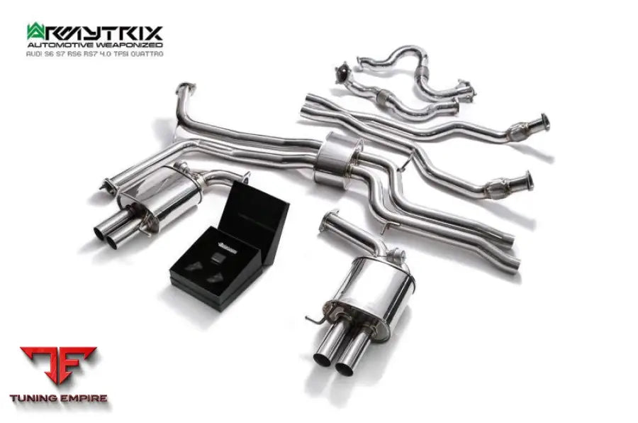 ARMYTRIX ARMYTRIX AUDI S6 C7 4.0 V8 TWIN TURBO (2012-2018) VALVETRONIC EXHAUST SYSTEM