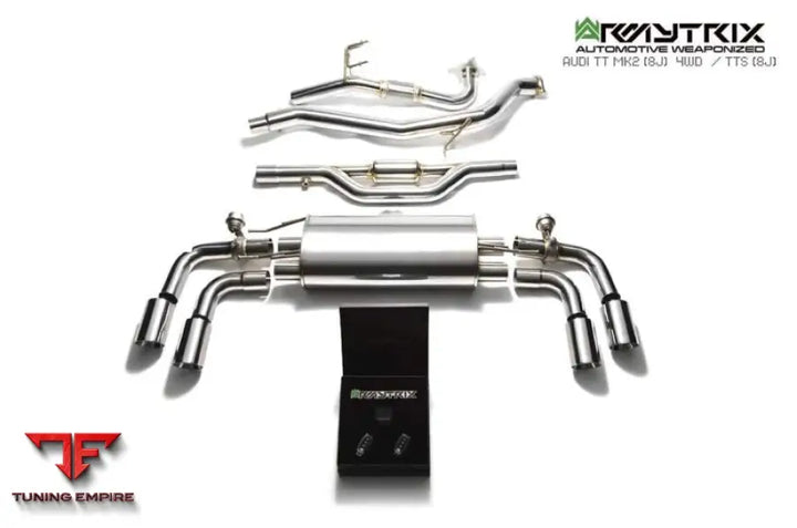ARMYTRIX AUDI TT 8J MK2 1.8 2.0 TFSI QUATTRO COUPÉ (2006-2014) VALVETRONIC EXHAUST SYSTEM