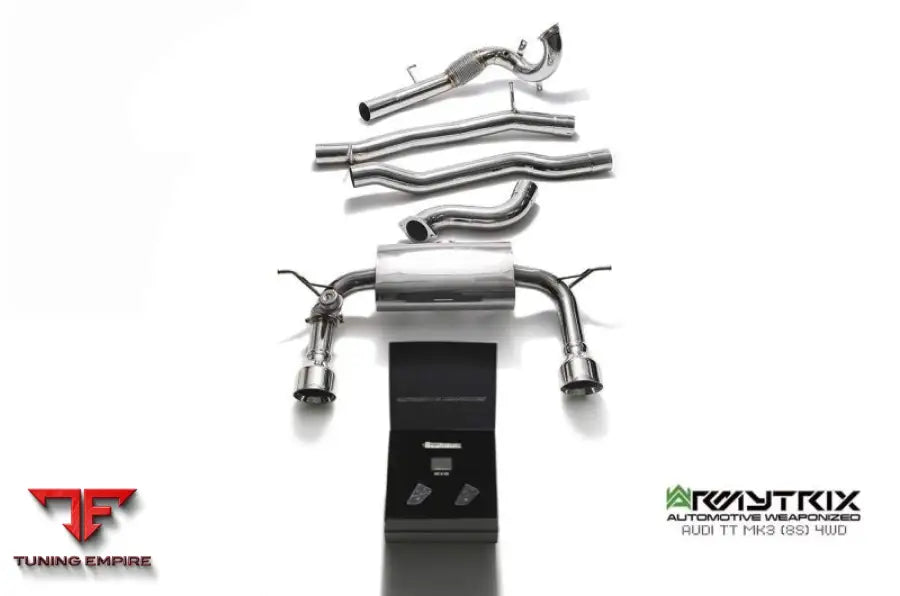 ARMYTRIX AUDI TT 8S MK3 QUATTRO COUPÉ (2015-PRESENT) VALVETRONIC EXHAUST SYSTEM