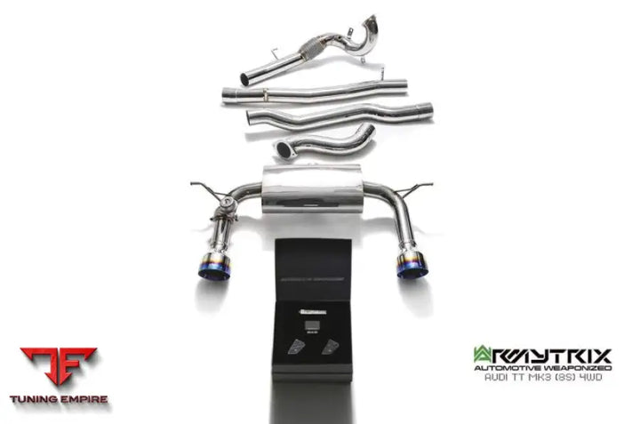 ARMYTRIX AUDI TT 8S MK3 QUATTRO COUPÉ (2015-PRESENT) VALVETRONIC EXHAUST SYSTEM