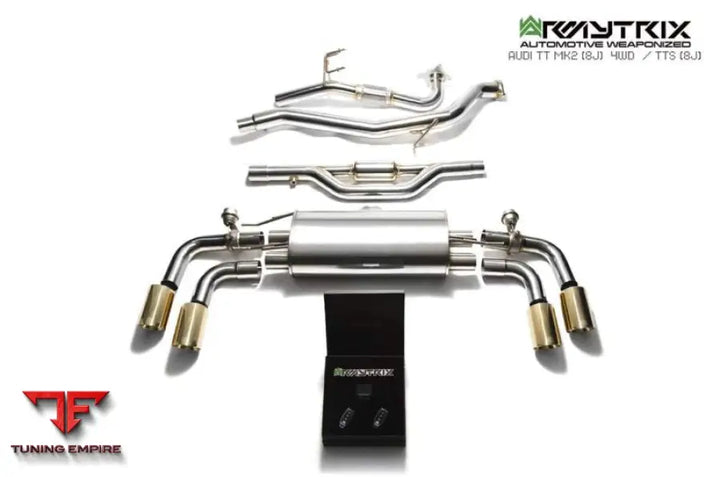 ARMYTRIX AUDI TTS 8J MK2 QUATTRO COUPÉ (2008-2014) VALVETRONIC EXHAUST SYSTEM