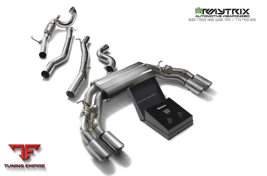 ARMYTRIX AUDI TTS 8S MK3 QUATTRO COUPÉ NON-OPF (2015-2023) VALVETRONIC EXHAUST SYSTEM