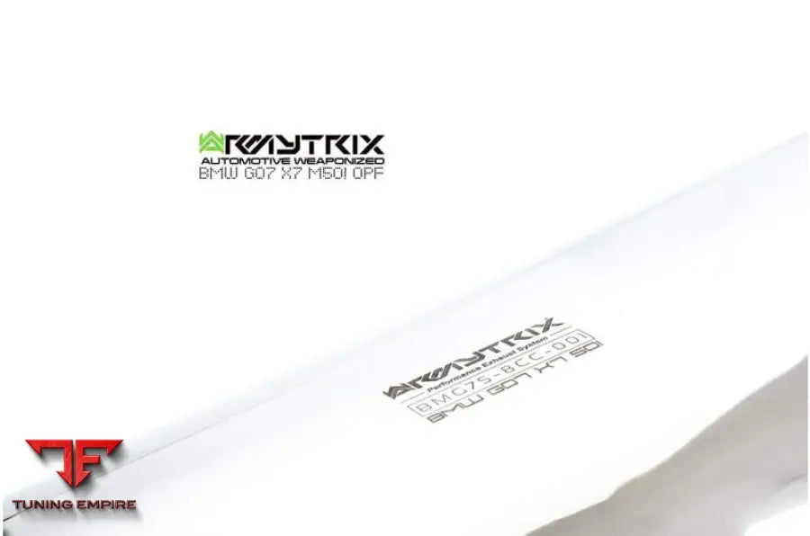 ARMYTRIX BMW G07 X7 M50I OPF (2021-PRESENT) VALVETRONIC EXHAUST SYSTEM