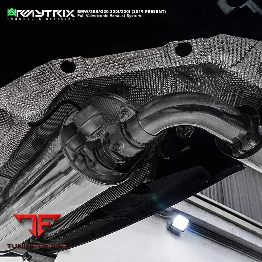 ARMYTRIX BMW G20 320/330 B48 OPF (2019-PRESENT) VALVETRONIC EXHAUST SYSTEM