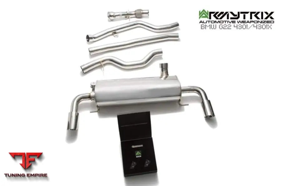 ARMYTRIX BMW G22 420/430 (2021-PRESENT) VALVETRONIC EXHAUST SYSTEM