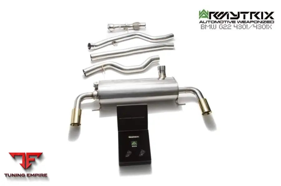 ARMYTRIX BMW G22 420/430 (2021-PRESENT) VALVETRONIC EXHAUST SYSTEM