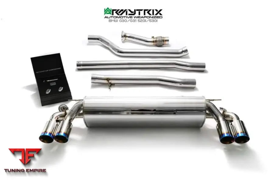 ARMYTRIX BMW G30/G31 520/530 B48 OPF (2017-2024) VALVETRONIC EXHAUST SYSTEM