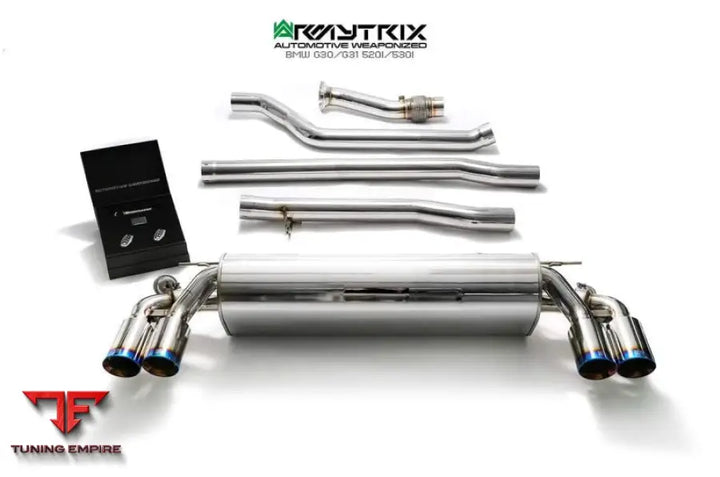 ARMYTRIX BMW G30/G31 520/530 B48 OPF (2017-2024) VALVETRONIC EXHAUST SYSTEM