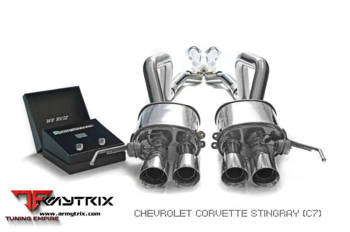 ARMYTRIX CHEVROLET CORVETTE C7 Z06 (2014-2019) VALVETRONIC EXHAUST SYSTEM