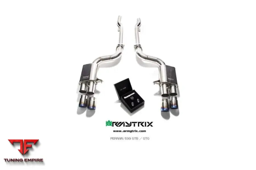 ARMYTRIX FERRARI 599 GTB (2006-2012) VALVETRONIC EXHAUST SYSTEM