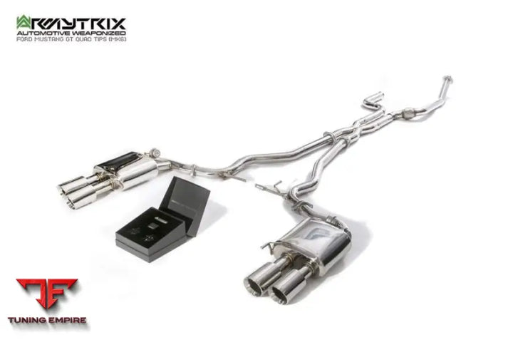 ARMYTRIX FORD MUSTANG GT CONVERTIBLE 5.0 V8 MK6 FACELIFT (2018-PRESENT) VALVETRONIC EXHAUST SYSTEM