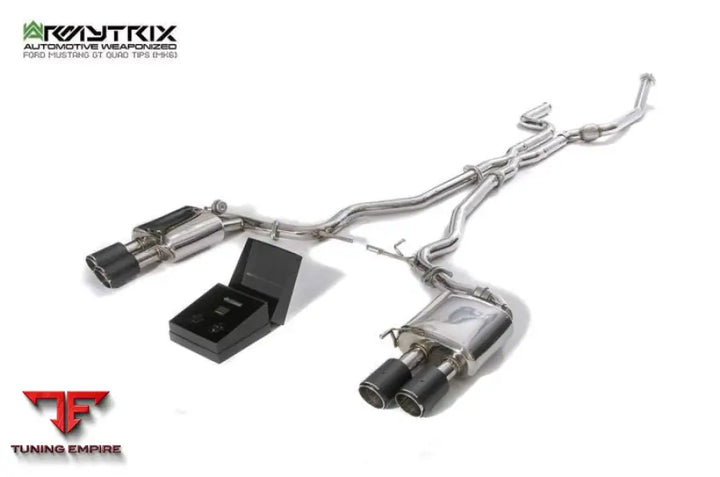 ARMYTRIX FORD MUSTANG GT CONVERTIBLE 5.0 V8 MK6 FACELIFT (2018-PRESENT) VALVETRONIC EXHAUST SYSTEM