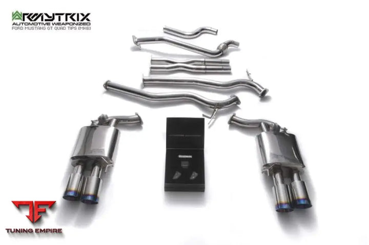 ARMYTRIX FORD MUSTANG GT COUPÉ 5.0 V8 MK6 FACELIFT (2018-PRESENT) VALVETRONIC EXHAUST SYSTEM