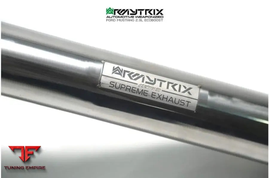 ARMYTRIX FORD MUSTANG (MK6) 2.3 ECOBOOST (2015-PRESENT) VALVETRONIC EXHAUST SYSTEM FITMENT