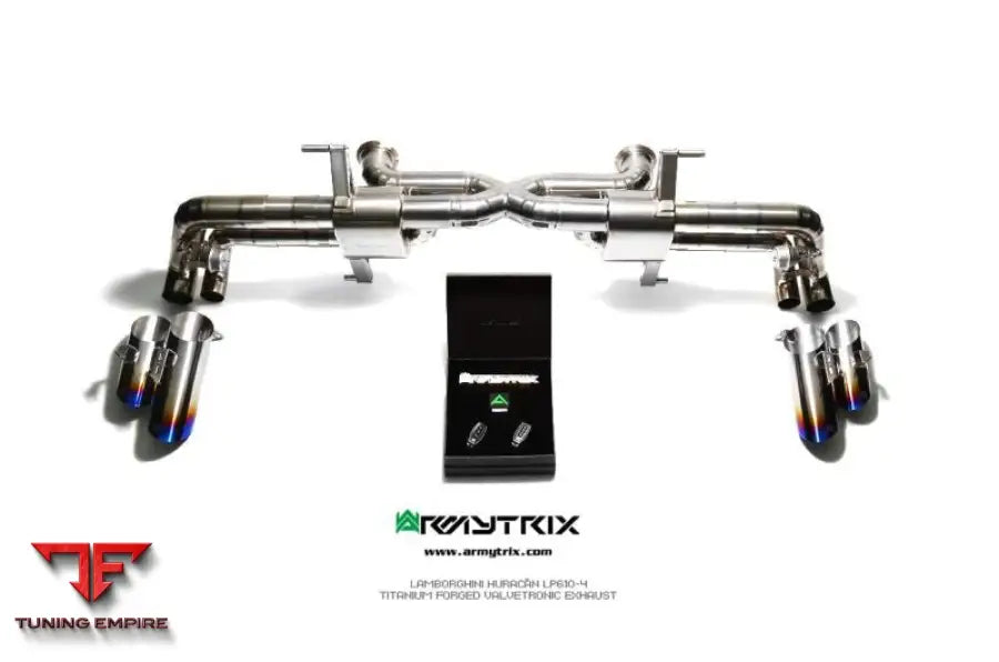 ARMYTRIX LAMBORGHINI HURACAN LP610-4 (2014-2019) VALVETRONIC EXHAUST SYSTEM