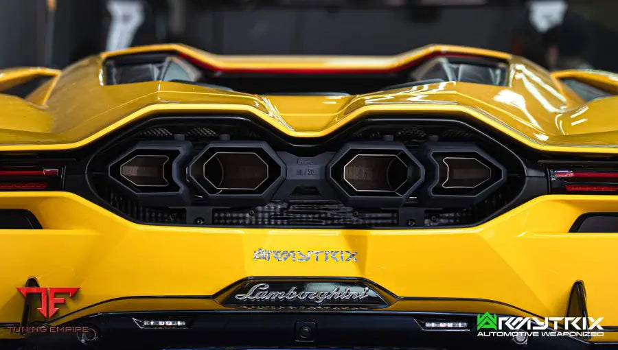ARMYTRIX LAMBORGHINI REVUELTO 6.5 L L545 V12 HYBRID (2024–PRESENT) RACING EDITION VALVETRONIC EXHAUST SYSTEM
