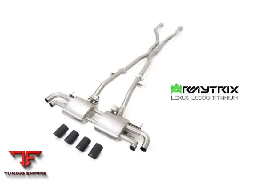ARMYTRIX LEXUS LC500 5.0 V8 (2017-PRESENT) TITANIUM VALVETRONIC EXHAUST SYSTEM