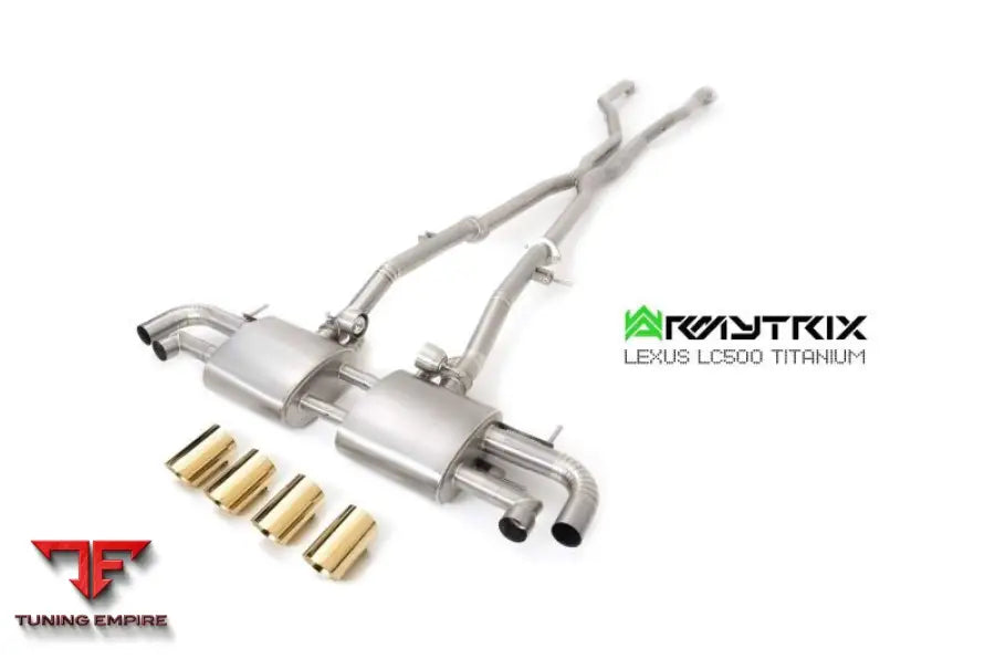 ARMYTRIX LEXUS LC500 5.0 V8 (2017-PRESENT) TITANIUM VALVETRONIC EXHAUST SYSTEM