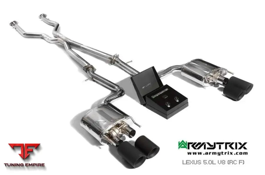 ARMYTRIX LEXUS RCF 5.0 V8 (2014-PRESENT) VALVETRONIC EXHAUST SYSTEM