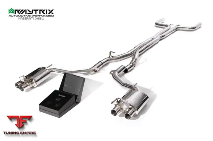 ARMYTRIX MASERATI GHIBLI (2013-2018) VALVETRONIC EXHAUST SYSTEM